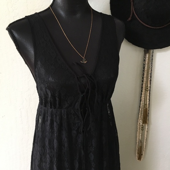 HOLD.  Free People lace jumpsuit - Picture 4 of 8