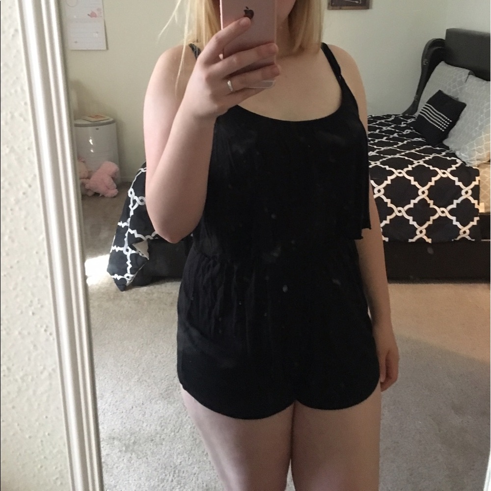 Black rue21 romper