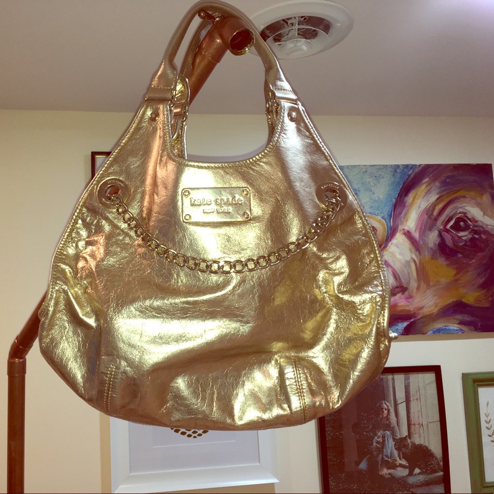 Kate Spade Gold Bag