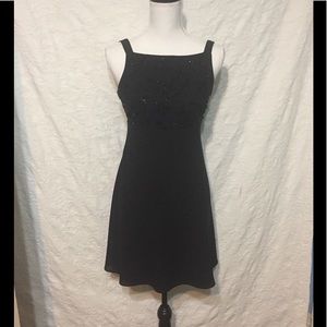 Laundry Shelli Segal Beaded Cocktail Dress Sz 4P