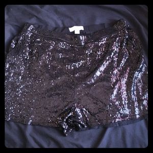 Michael by Michael Kors Sequin Shorts