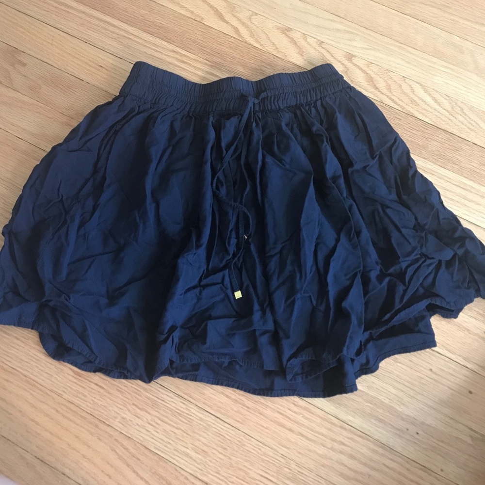 Navy blue skirt