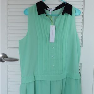 BCBGeneration Teal Dress