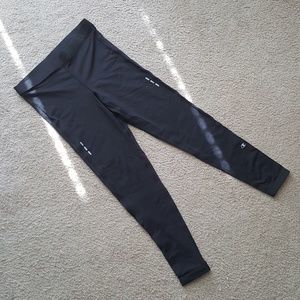 Black Champion Mesh Performax Workout Leggings M