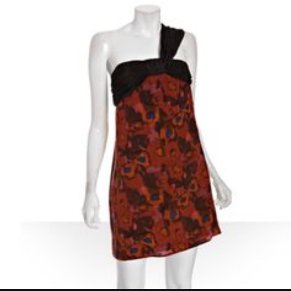 One shoulder cocktail dress by Tracy Reese