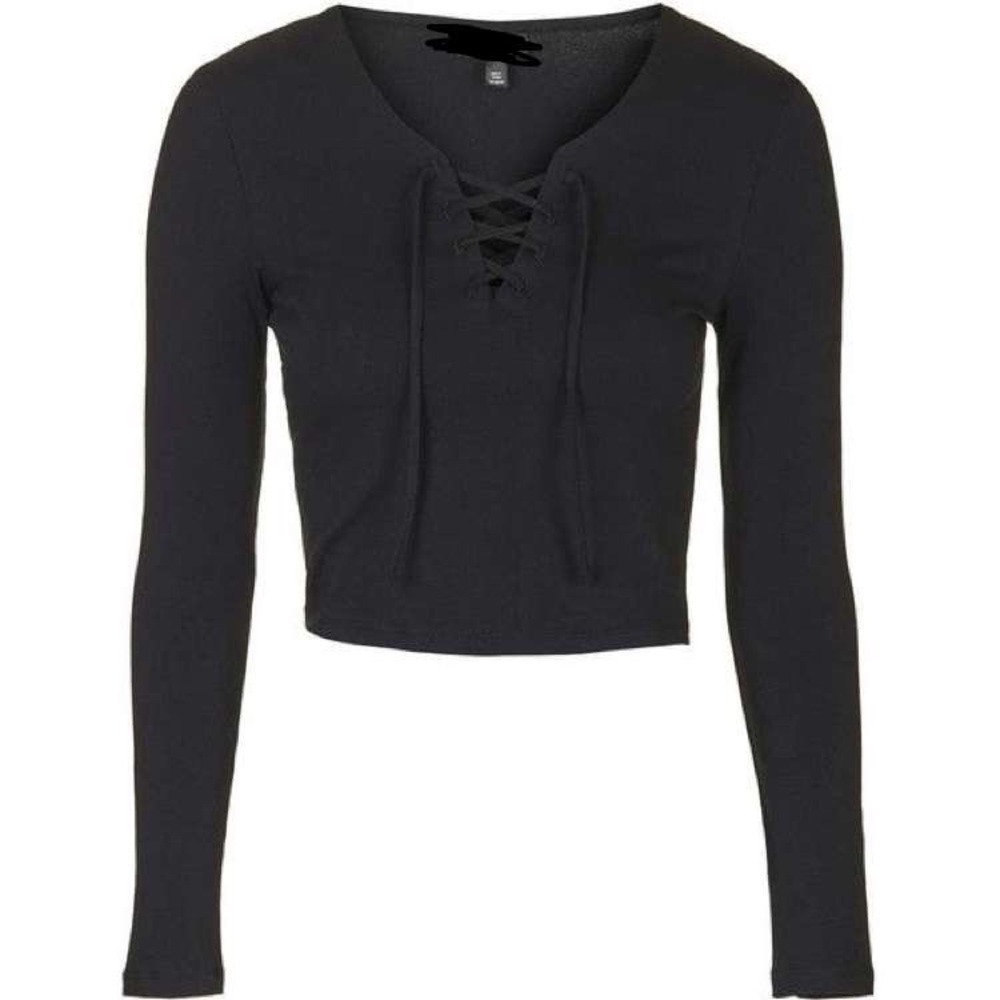Forever 21 crop top black🌷willing to lower price