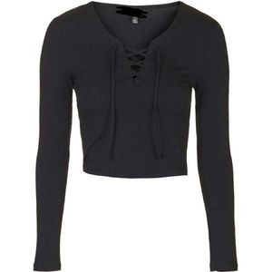 Forever 21 crop top black🌷willing to lower price