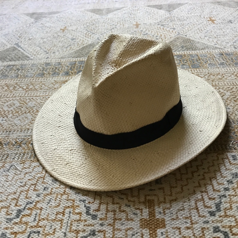 Jcrew Panama hat.