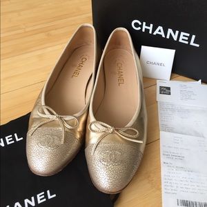 Authentic Chanel Ballerina Flats