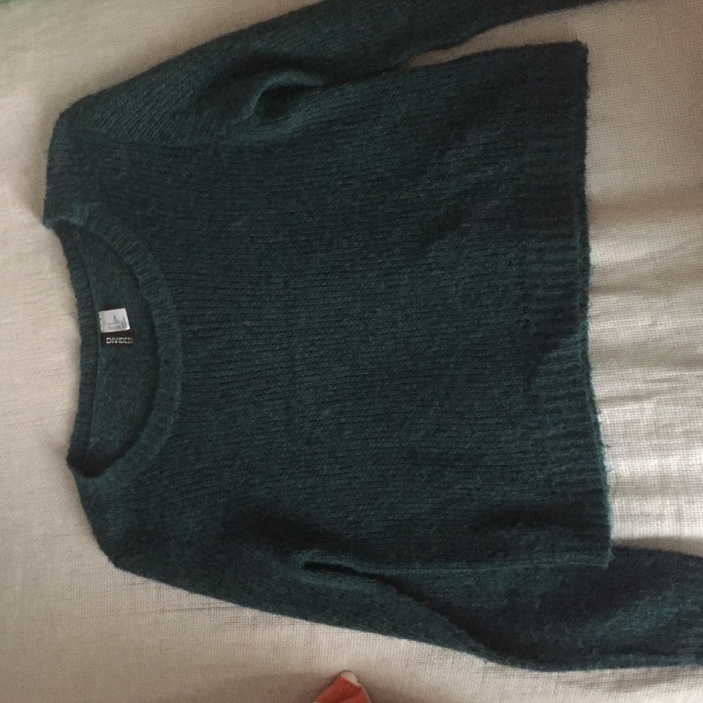 Green sweater from H&M-Divided
