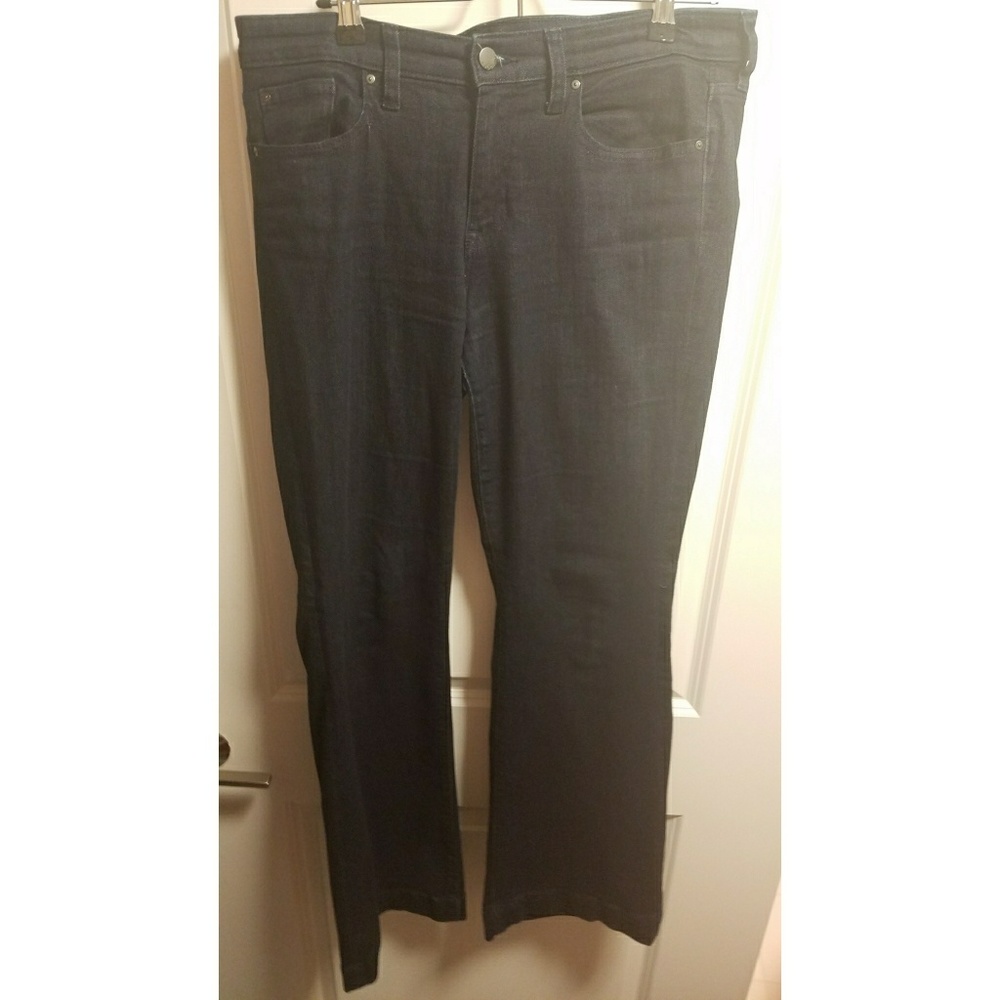 Women's wide leg dress jeans
