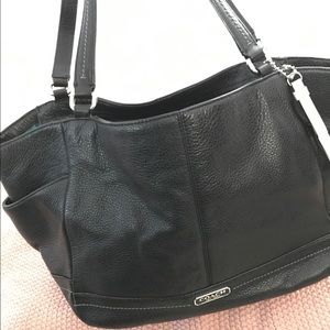 Authentic black coach purse