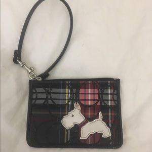 Coach Scottie Dog Coin Purse