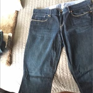 Medium wash gap boot cut jeans