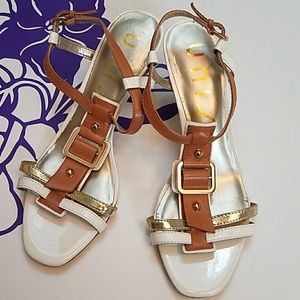 Unisa strappy heeled sandals.   NWOT