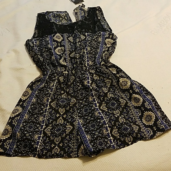 New Romper blue and black - Picture 1 of 4