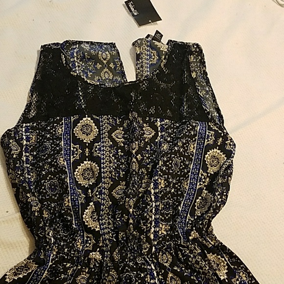 New Romper blue and black - Picture 2 of 4