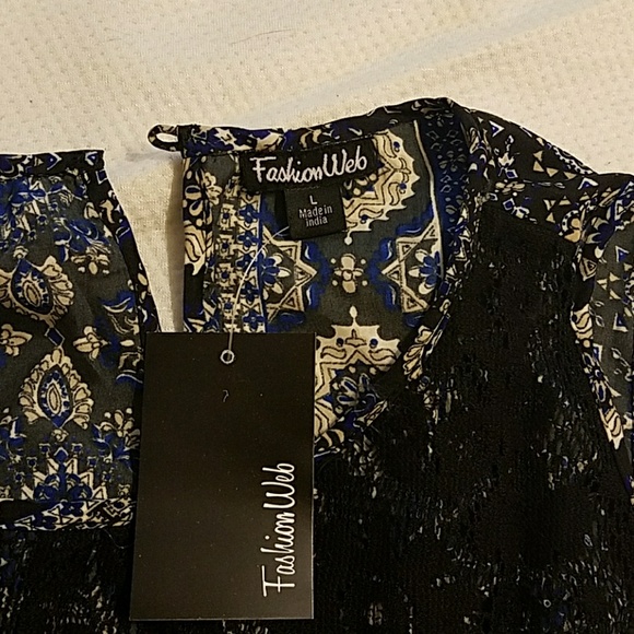 New Romper blue and black - Picture 4 of 4