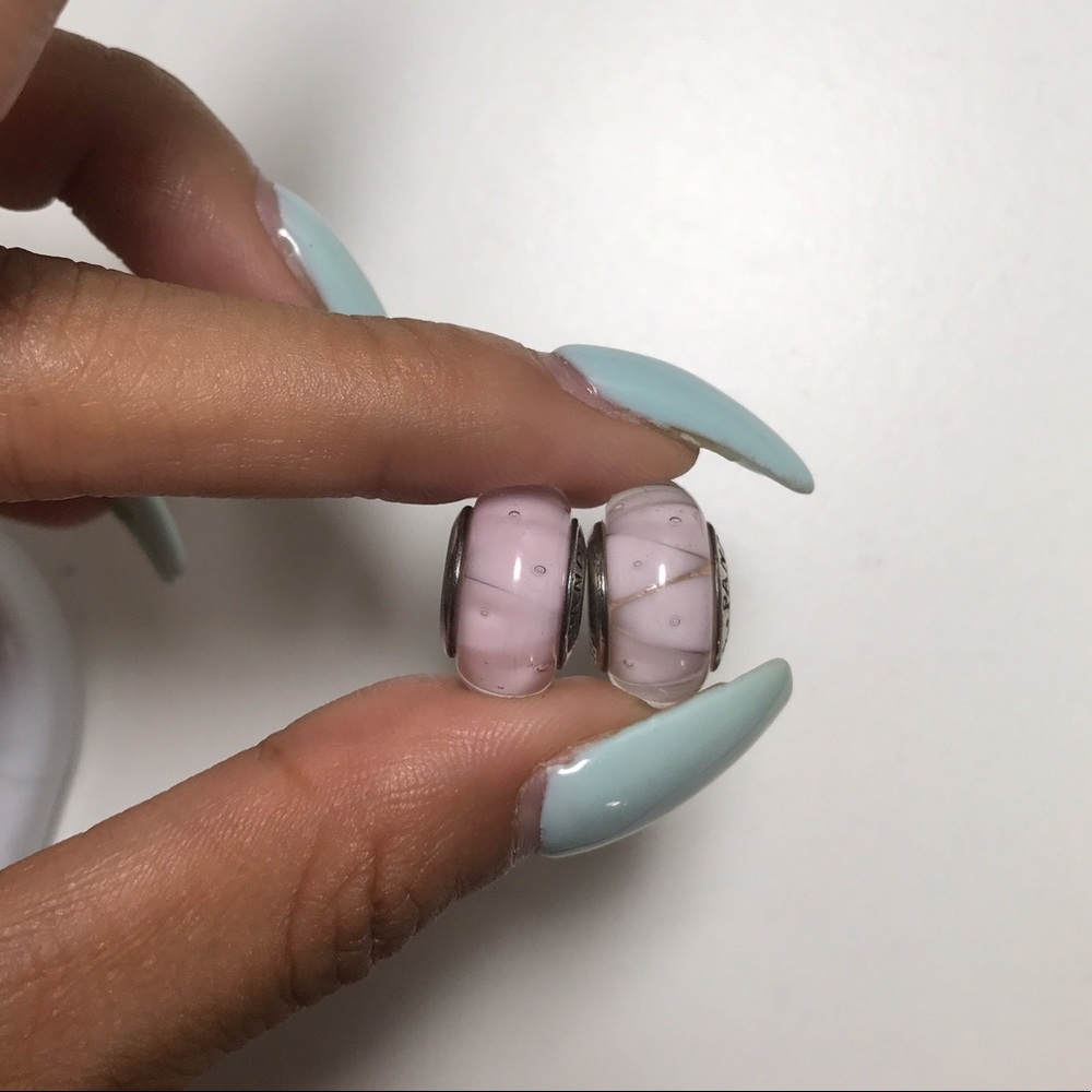 Pink Murano Pandora Bead