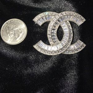 CZ AAAAA brooch pin chanel