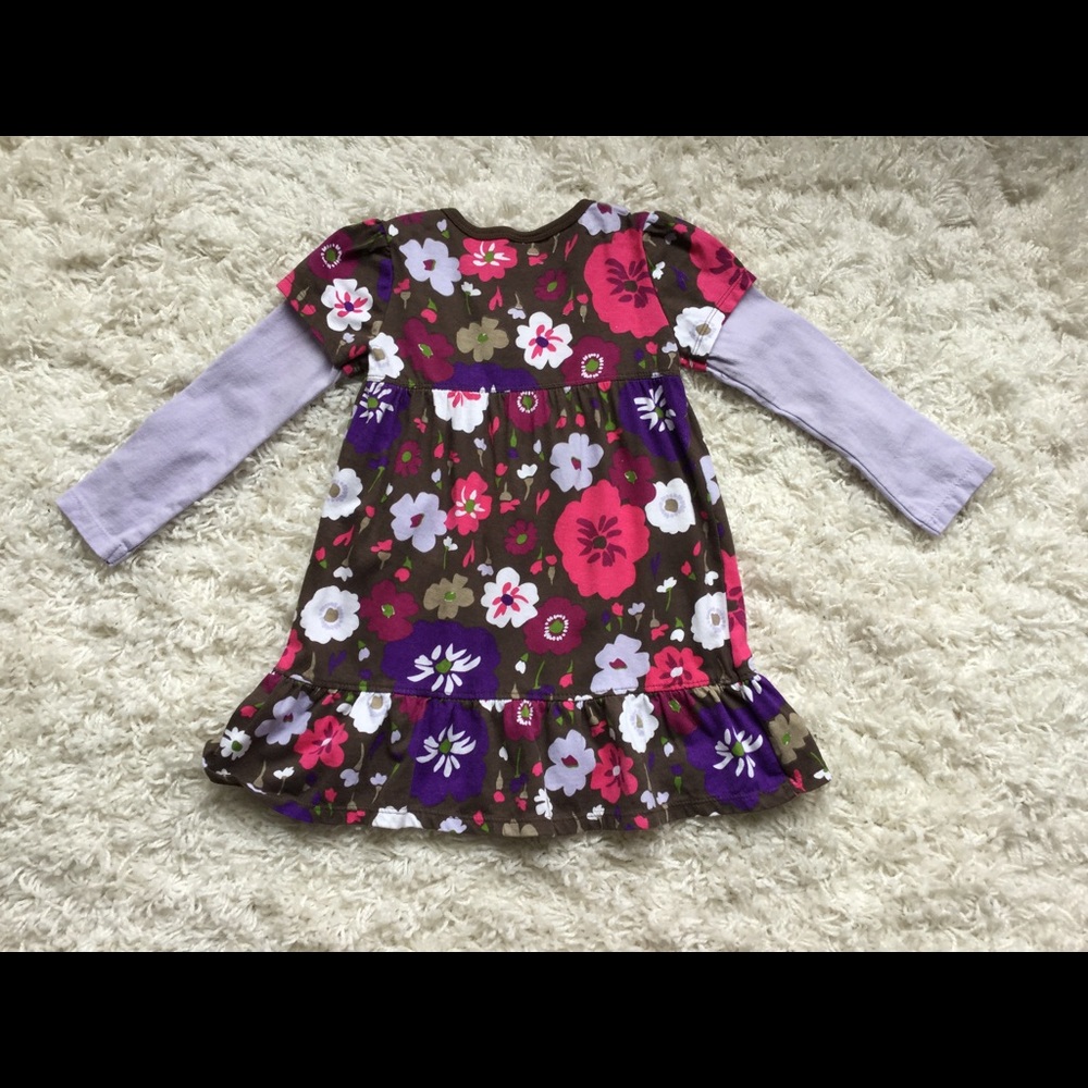 Girls layered dress