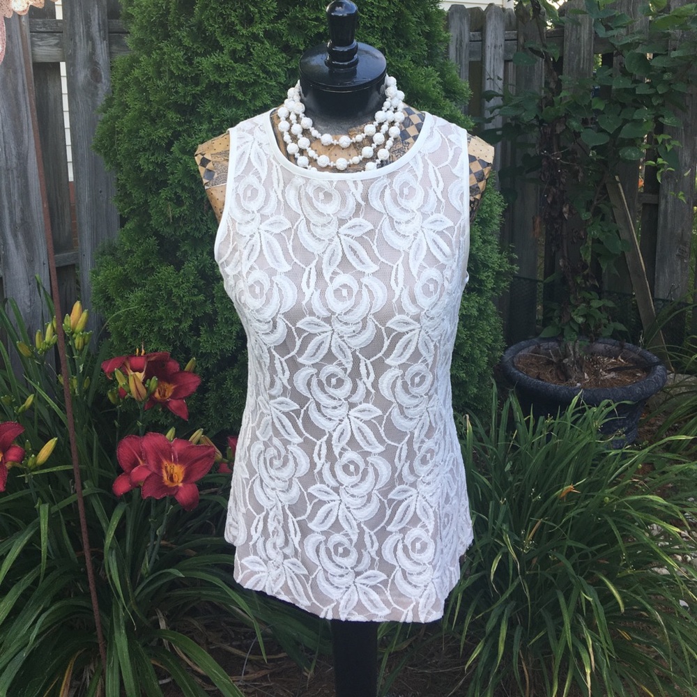 Banana Republic Lace Top