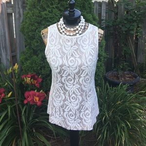 Banana Republic Lace Top