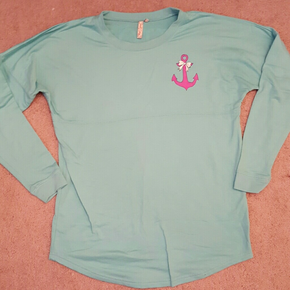 Long sleeve "Anchored In The South" top