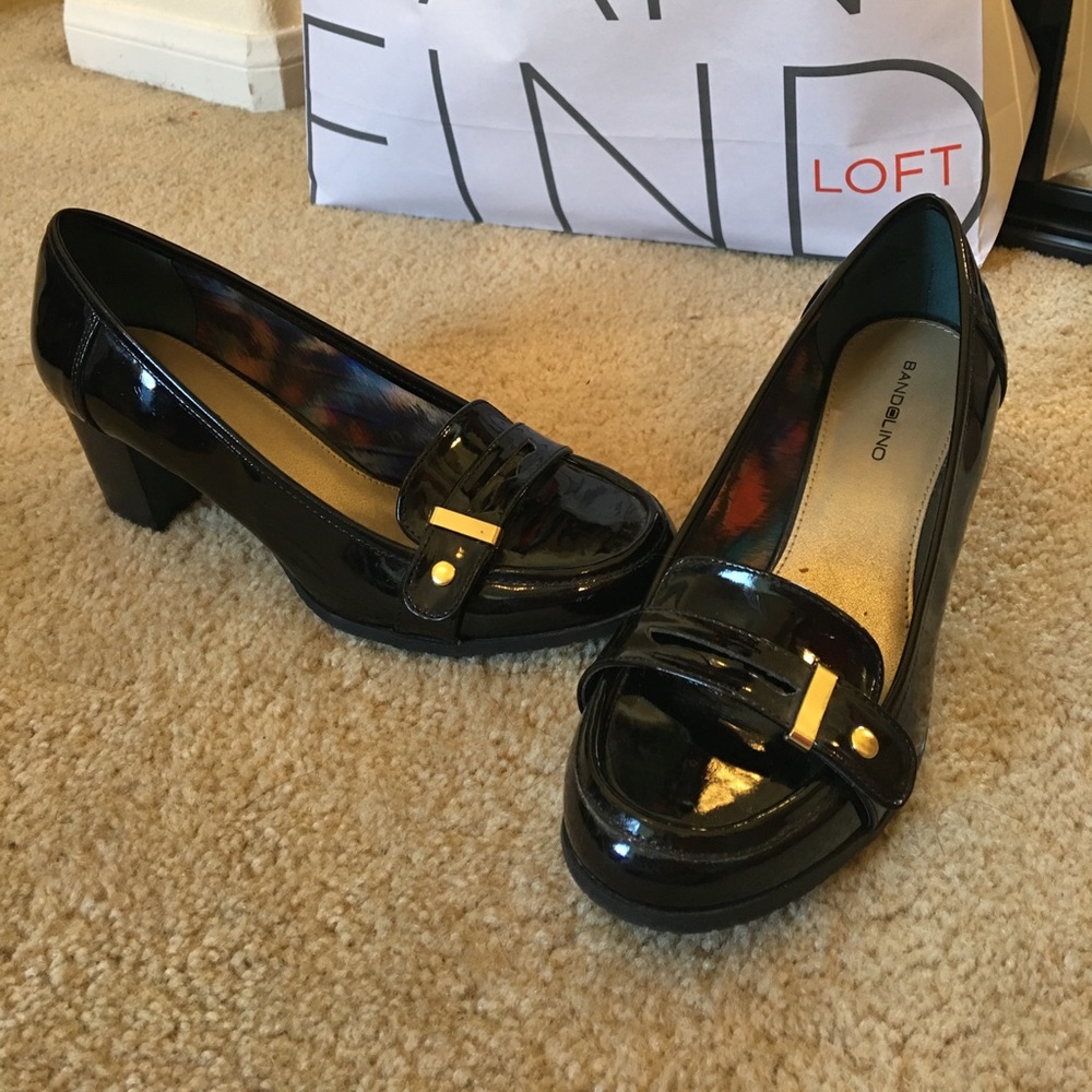 Bandolino Patent Loafers