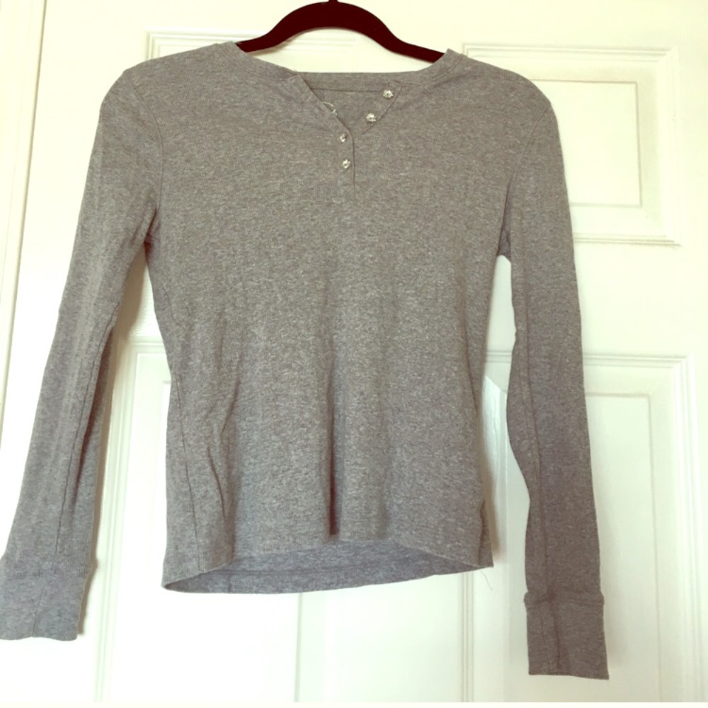 A faded glory kids large Gray long sleeve