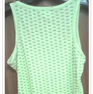 Bright green ladies tank top
