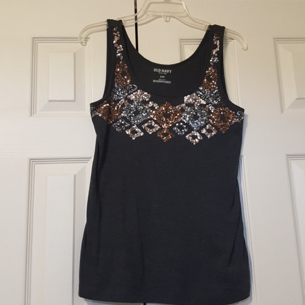 Old Navy Sequin tank