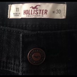 NWT black Hollister size 11 low rise shorts