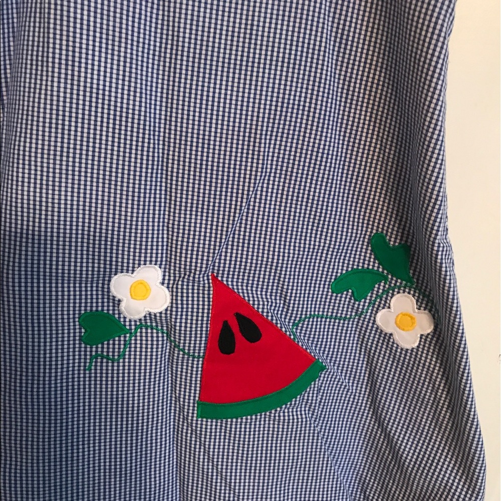 Reversible Watermelon & July 4th dress, size 2T