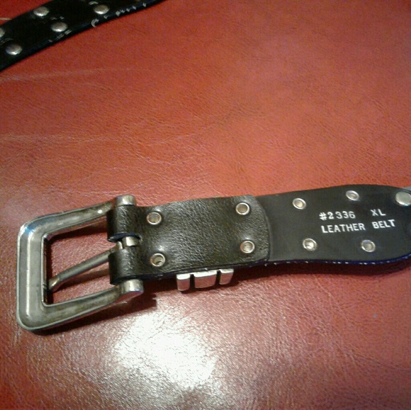 1990 100% XL Grenade Leather Belt main image 4