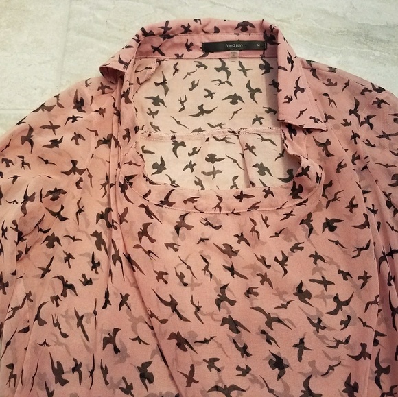 Fun2Fun Sheer Top - Picture 3 of 5