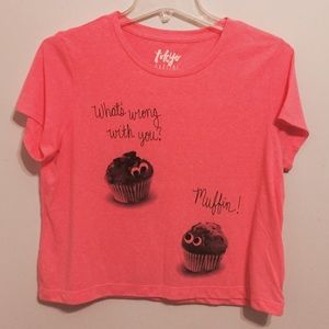 Funny Chic Crop Top teehee