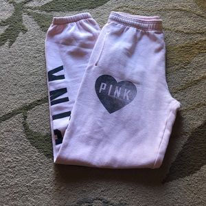 pink sweatpants