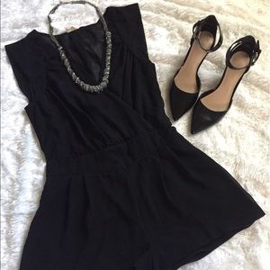 Sexy Black Romper