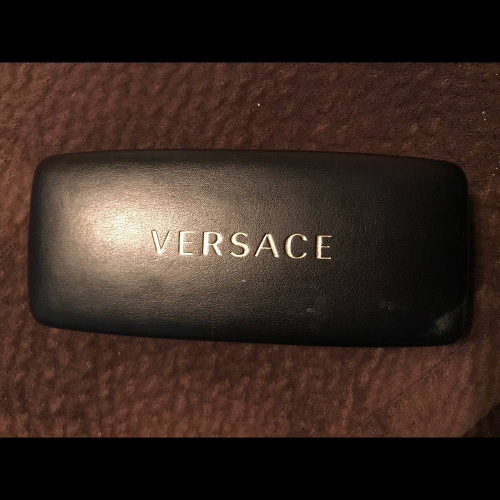 Black Versace sunglasses polarized