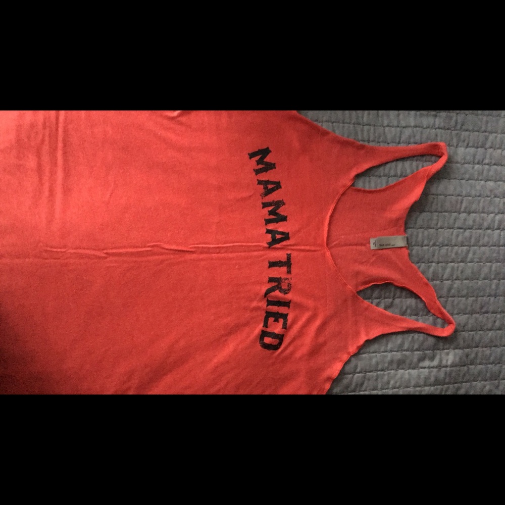 Fun graphic Tee tank top