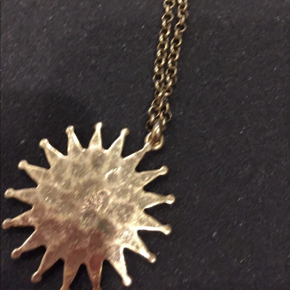 NWT Lucky Brand Turquoise/Gold Pendant Necklace - Picture 3 of 4