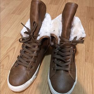 Arizona Faux Fur Sneakers