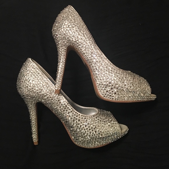 Shoes Charlie Co London Clear Rhinestone Heels Poshmark Shoes Charlie Co London Clear Rhinestone Heels Poshmark