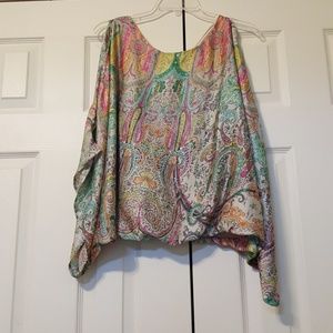 Ark & Co cold shoulder blouse