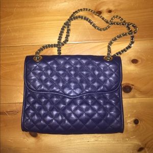 Navy Leather Rebecca Minkoff Bag