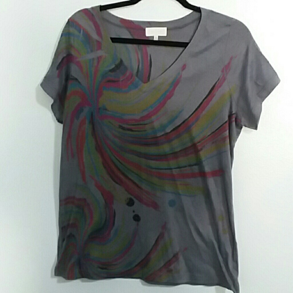 Like NEW Maurices size 0 shirt grey