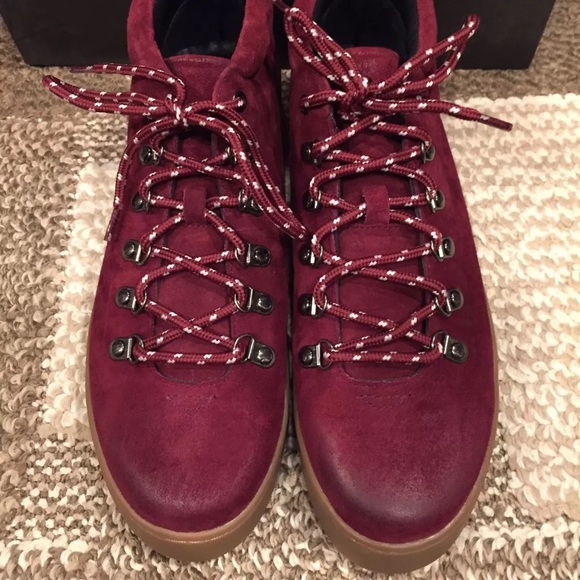 Atelje 71 eden mid top waxy suede platform sneaker - Picture 2 of 8