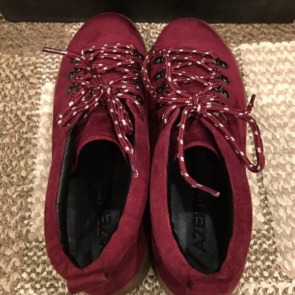 Atelje 71 eden mid top waxy suede platform sneaker - Picture 3 of 8