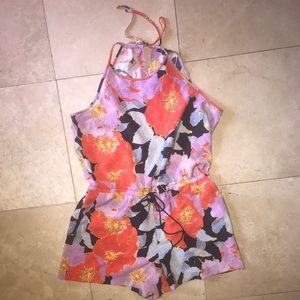 Loft Romper Shorts Jumpsuit